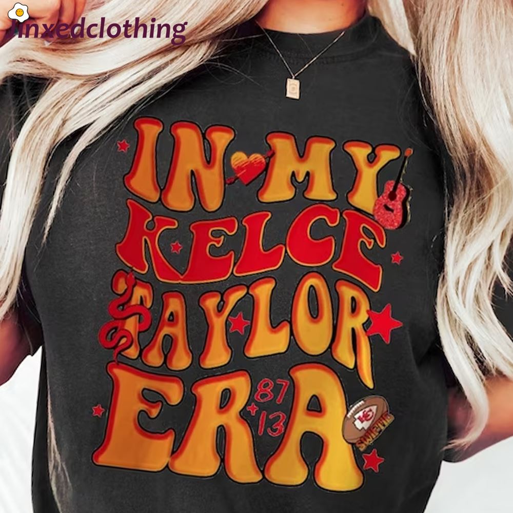 Official In My Kelce Taylor Era Sweatshirt Travis Swiftie Football Kelce Era T-shirt 